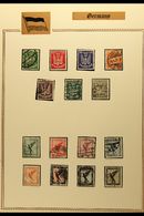 6282 1919-55 AIR SETS COLLECTION Presented On Album Pages. A Mint & Used Collection Of Complete Sets, Inc 1924 Set Used  - Other & Unclassified