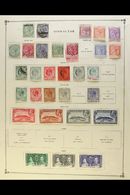 6326 1886-1960's MINT AND USED COLLECTION On Printed Pages, Plus A Few On Stockcards Awaiting Incorporation. Note QV And - Gibraltar