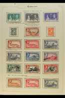 6345 1937-70 VERY FINE USED COLLECTION Neatly Presented On Written Up Album Pages. We See A Highly Complete KGVI Collect - Gibraltar