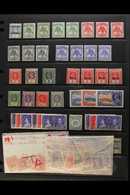 6354 1911-1970s MINT & NHM AUCTION PURCHASE A Useful, Lightly Duplicated Range Of Issues On Stock Pages & In Glassines,  - Gilbert & Ellice Islands (...-1979)