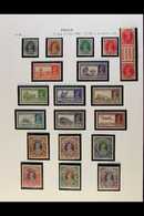 6552 1937-52 KGVI FINE MINT COLLECTION Good Lot With A Number Of Better Sets, We See 1937-40 & 1940-3 KGVI Sets, 1948 Ga - Other & Unclassified