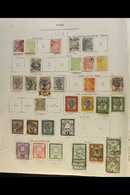 6604 1870-1942 INTERESTING COLLECTION On Pages, Mint & Used Chiefly All Different Stamps, Inc 1870's Lion Imperf Types,  - Iran