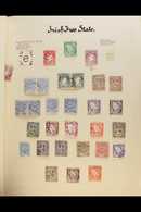 6642 1922-1995 USED COLLECTION IN AN ALBUM An Untidy Collection Which Includes Ranges Of Various 1922-23 Overprints On G - Other & Unclassified