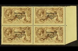 6664 1925-8 2s6d From Composite Setting, In A Block Of Four With "Missing Base Of 2" Affecting Both Stamps At Right (pos - Other & Unclassified