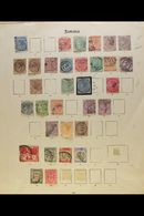 6778 1860-1935 MINT & USED MISCELLANY On Album Pages With QV Used To 2s, KGV With Used To 2s, Mint Includes 1912-20 Rang - Jamaica (...-1961)