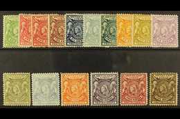 6815 1896-1901 Complete Definitive Set, SG 65/79, Mint, A Few With Faults But Includes Two Shades Of The 1a. (15 Stamps) - Vide