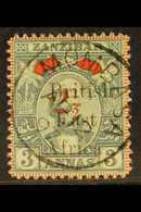 6816 1897 "2½" In Red On 3a Grey And Red, Type 12 Surcharge, SG 89, Very Fine Used. For More Images, Please Visit Http:/ - Vide