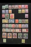 6880 1923-54 MINT & USED COLLECTION Useful, If Somewhat Untidy Lot On Pages, We See KGV Mostly Mint To 2r, 1939 KGVI To  - Kuwait