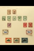 6989 KEDAH 1912-1950 USED COLLECTION On Leaves, Inc 1921-32 Set To $3 (ex 21c) Inc 10c Wmk To Right, 40c (x2) & 50c Wmk  - Other & Unclassified