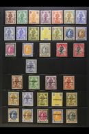 7109 1922-26 MINT MELITA & BRITANNIA COLLECTION Presented On A Stock Page. Includes 1922-26 Complete Set With BOTH Water - Malta (...-1964)