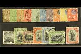 7116 1930 St Paul Set Inscribed "Postage/Revenue", SG 193/209 Complete, Fine To Very Fine Used. (17 Stamps) For More Ima - Malta (...-1964)