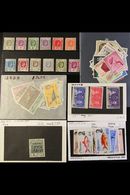 7133 1858-1970 MINT AND USED COLLECTION On Album Pages (plus Some On Cards Etc. Awaiting Addition), Somewhat Untidily Ar - Mauritius (...-1967)