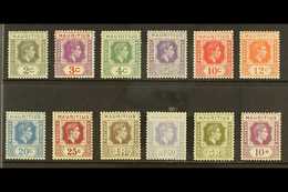 7150 1938-49 Definitives Complete Set, SG 252/63a, Very Fine Mint, The 5c With Thin. Cat £120 (12 Stamps) For More Image - Mauritius (...-1967)