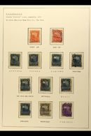 7323 1893 POSTMARKS COLLECTION A Fine Collection Of The Fourth "Seebeck" Issues With Values To 50c Showing A Good Range  - Nicaragua