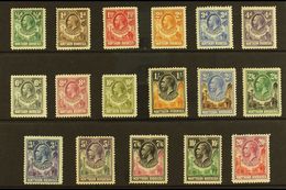 7374 1925 Elephant And Giraffe Set Complete, SG 1/17, Very Fine And Fresh Mint. (17 Stamps) For More Images, Please Visi - Northern Rhodesia (...-1963)