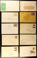 7416 MACHINE/SLOGAN POSTMARKS 1962-72 Collection Of Mainly Philatelic Covers Bearing Stamps Tied By Various Cancels Incl - Papua New Guinea