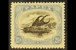 7431 1907-10 2½d Black & Dull Blue Wmk Sideways Perf 11 With THIN "d" AT LEFT Variety, SG 62a, Fine Mint, Fresh. For Mor - Papua New Guinea