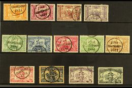 7532 AZORES 1894 Henry The Navigator Complete Set, SG 143/55, Afinsa 60/72, Fine Used (13 Stamps) For More Images, Pleas - Other & Unclassified