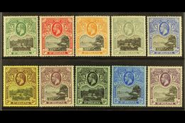 7599 1912-16 KGV Wmk Mult Crown CA Definitives Set, SG 72/81, Very Fine Mint (10). For More Images, Please Visit Http:// - Saint Helena Island