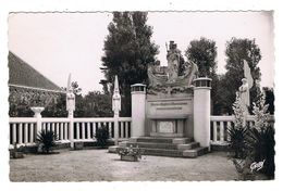 CPSM 62 OYE PLAGE Statue Notre Dame De Boulogne - Oye Plage