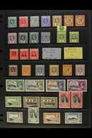 7642 1912-1936 MINT KGV COLLECTION An Attractive Collection, ALL DIFFERENT And Presented On A Stock Page. Includes 1912- - St.Lucia (...-1978)