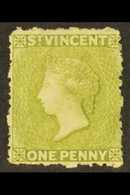 7663 1880 1d Olive-green Perf, 11 To 12½, SG 29, Mint. For More Images, Please Visit Http://www.sandafayre.com/itemdetai - St.Vincent (...-1979)