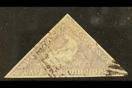 7806 CAPE OF GOOD HOPE 1855-63 6d Pale Rose- Lilac Triangular, SG 7, Fine Used Lightly Cancelled With 3 Neat Margins. Fo - Unclassified