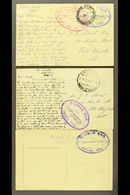 7899 POSTCARDS - WWI INTEREST 1914-15 Group Of Cards, All With Oval "GERMAN WAR / OFFICIAL FREE / PRINCE ALFRED'S GUARD" - Unclassified