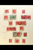 7940 KING GEORGE V POSTMARKS AND COVERS COLLECTION 1914-28 Collection Of Identified Postmarks (mostly On Piece) And Cove - Nigeria (...-1960)