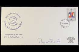 8386 1986 MARGARET THATCHER SIGNED FDC. 1986 (19 Aug) 34p Commonwealth Parliamentary Conference Illustrated Finchley And - Other & Unclassified