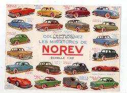 Oct17   80019    Buvard   Collectionnez Les Miniatures De NOREV - Automobile