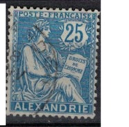 ALEXANDRIE             N°  YVERT     27   ( 6 )       OBLITERE       ( O   4337  ) - Used Stamps