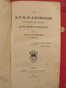 Lacordaire Par Chocarne. édit Poussielgue, Paris, 1866. Bonne Reliure. - 1801-1900