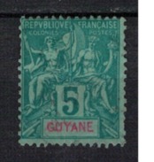 GUYANE               N°  YVERT     33     OBLITERE       ( O   4369  ) - Usados