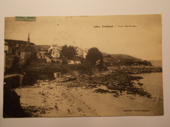 Carte Postale - TREBOUL (29) - Place St Jean (1890) - Tréboul
