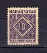 Madagascar (colonie Française) 1947 Timbre Chiffre-taxe - Postage Due