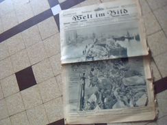 Militaria.1914/1919  Journal De Guerre Allemand WELT IM BILD  9  Juin 1915ecrit En Plusieurs Langues *** - German