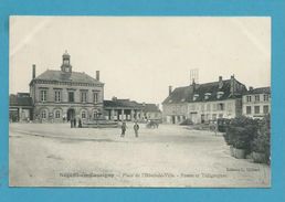 CPA Place De L'Hôtel-de-Ville Postes Et Télégraphes  NOGENT-EN-BASSIGNY 52 - Nogent-en-Bassigny