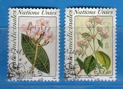 (Mn1) UNITED NATIONS °-1990  -  Unif. 190/191-  USATI .  .  Vedi Descrizione. - Used Stamps