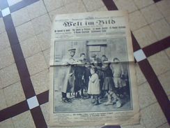 Militaria.1914/1919  Journal De Guerre Allemand WELT IM BILD  26 Avril 1916  Ecrit En Plusieurs Langues - Tedesco