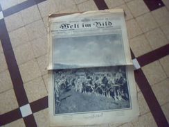 Militaria.1914/1919  Journal De Guerre Allemand WELT IM BILD15 Decembre 1915  Ecrit En Plusieurs Langues - Alemán