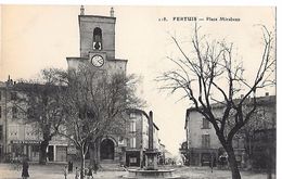 84 - PERTUIS - Place Mirabeau  - RESTAURANT - ENTREE DU CINEMA - AFFICHE    E.L.D. 118 - Pertuis