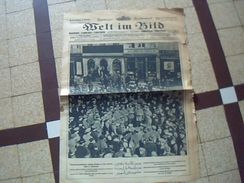 Militaria.1914/1919  Journal De Guerre Allemand WELT IM BILD 26 Mai  1915  Ecrit En Plusieurs Langues - Alemán