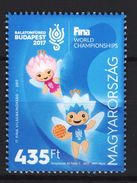 HUNGARY 2017 SPORT 17th World Aquatic Championships In BUDAPEST - Fine Stamp MNH - Nuevos