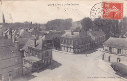 CPA 37 @ CLERE @ Vue Générale En 1912 - Boulangerie - Editeur Chevrier Château La Vallière - Cléré-les-Pins