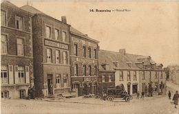 Beauraing - Grand'Rue Animée Oldtimer Hôtel Du Nord - Harmonie Royale- Circulé 1930 - N° 16 Desaix - Beauraing