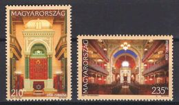 HUNGARY 2017 ARCHITECTURE Structures. Religiuous Buildings SYNAGOGUES - Fine Set MNH - Nuevos