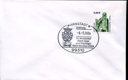 27951 Germany, Special Postmark 2004 Arnstadt,  Johan Sebastian Bach,  Music Composer - Musique