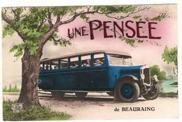 Beauraing - Une Pensée De Beauraing - Circulé 1934 Avec Surtaxe - Edit. YSA 0.181 - Beauraing