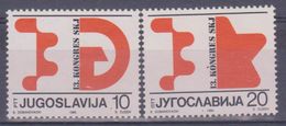 1986 Jugoslavia - Congresso Lega Comuni Jugoslavi - Oblitérés